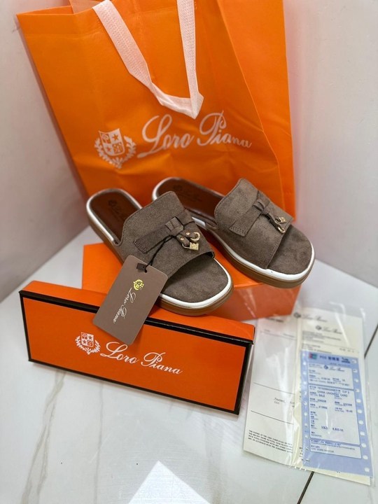 loro piana женская  мюли,,шлепки эрмес,шлепанцы гермес коричневые,шлепанцы женские