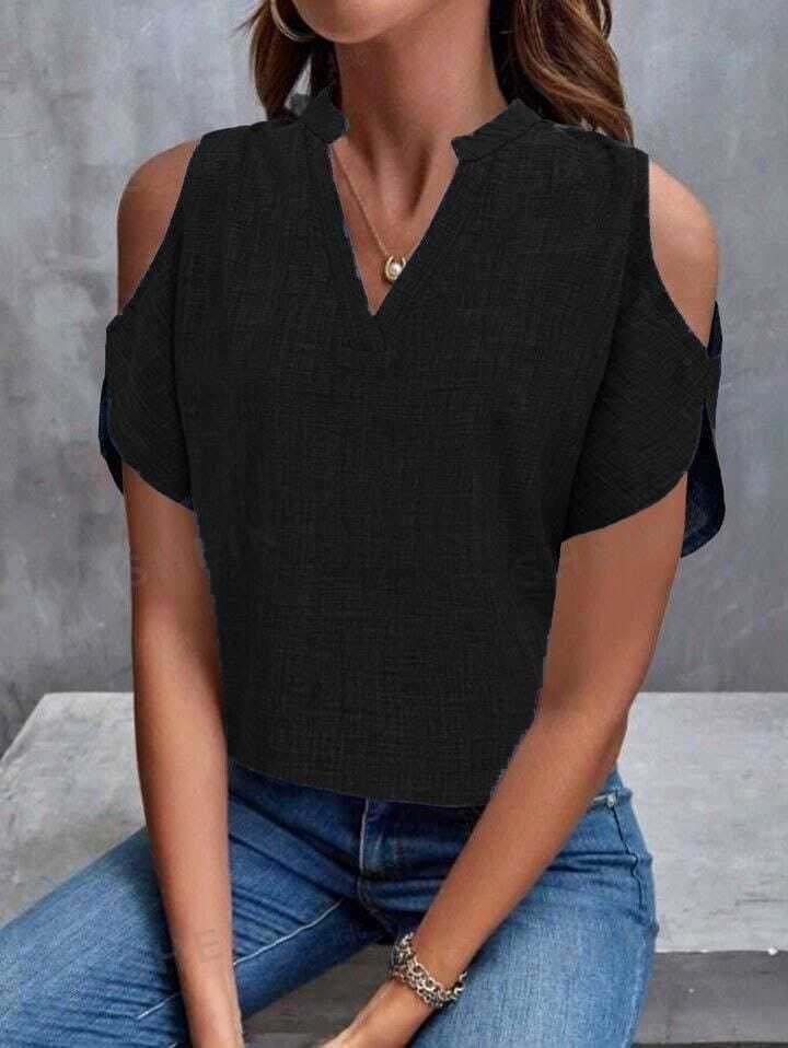 женские блузки,блузка модная,блузка с вырезом,повседневная блузка,открытые плечи