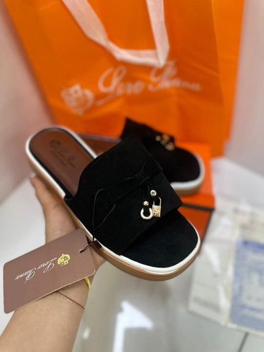 loro piana женская  мюли,,шлепки эрмес,шлепанцы гермес коричневые,шлепанцы женские