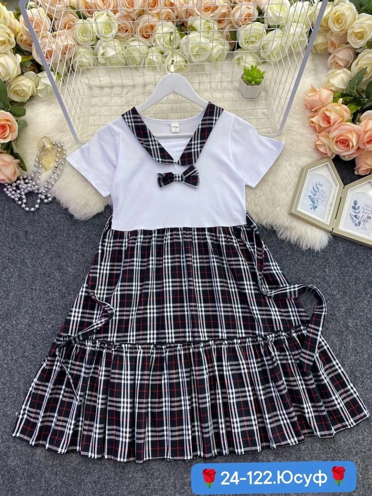 платье красное в клетку детское,клетчатое платье для девочки,платье красное в клетку для девочки,платье в клетку для девочки,платье для девочек