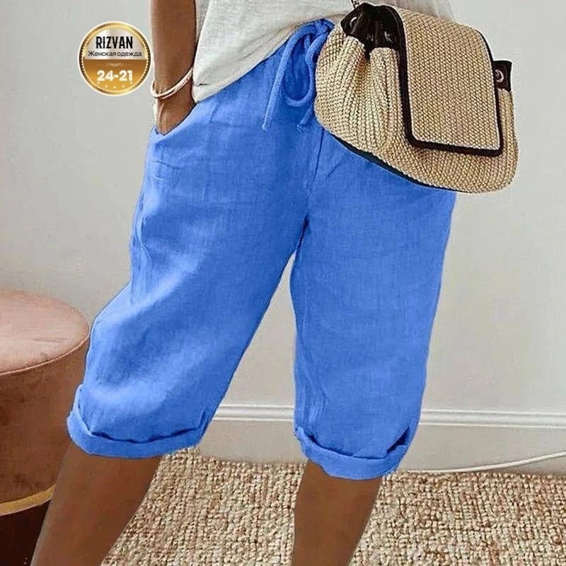 льняные шорты,шорты льняные женские,женские летние брюки,льняные брюки,шорты женские летние