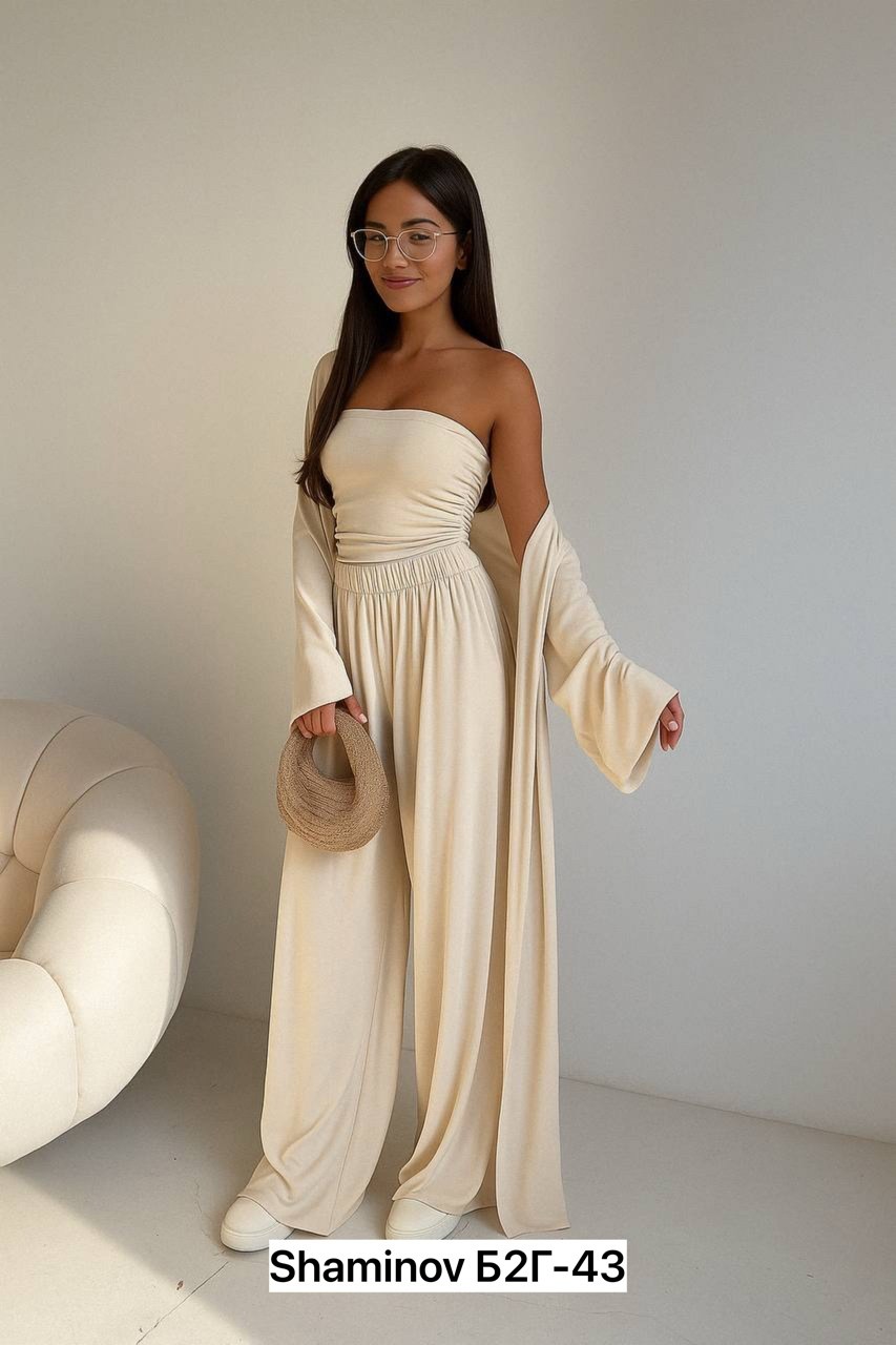 костюм с брюками и топом,летние костюмы,желтый брючный костюм,костюм с завязками,летние женские костюмы