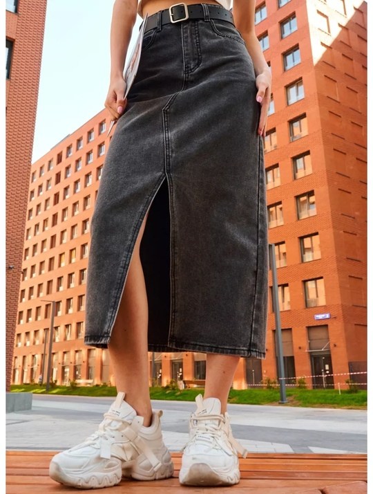 джинсовая юбка,юбка джинсовая макси с разрезом спереди,длинная джинсовая юбка,джинсовая юбка миди,юбка женская джинсовая