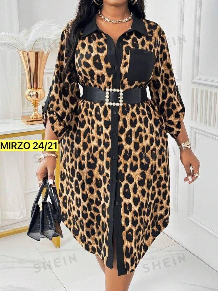 платье женское леопард,повседневные платья,женские платья больших размеров,платье стильное,леопардовое платье
