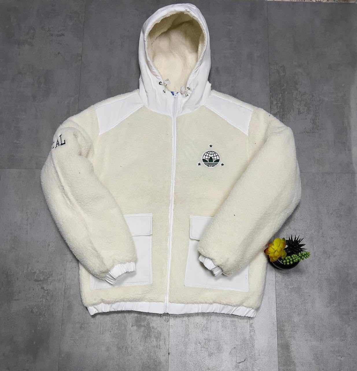 куртка барашек adidas,куртка барашек,демисезонная куртка,куртка адидас барашек,флисовая куртка