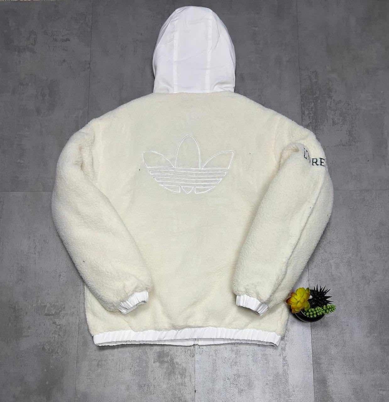 куртка барашек adidas,куртка барашек,демисезонная куртка,куртка адидас барашек,флисовая куртка