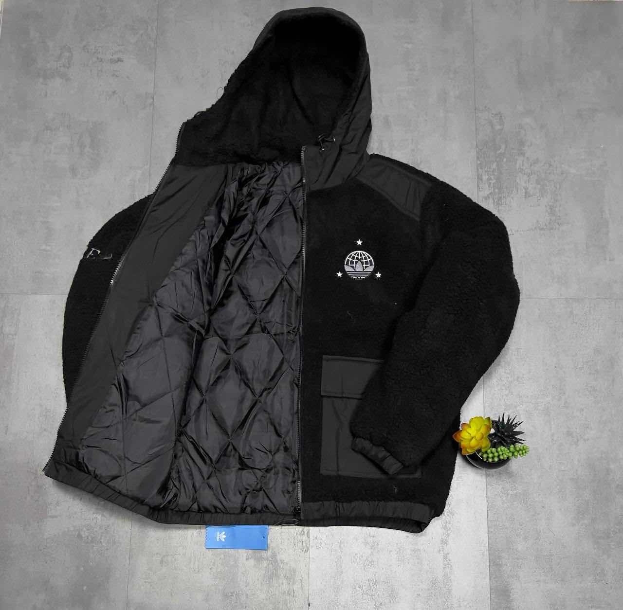 куртка барашек adidas,куртка барашек,демисезонная куртка,куртка адидас барашек,флисовая куртка