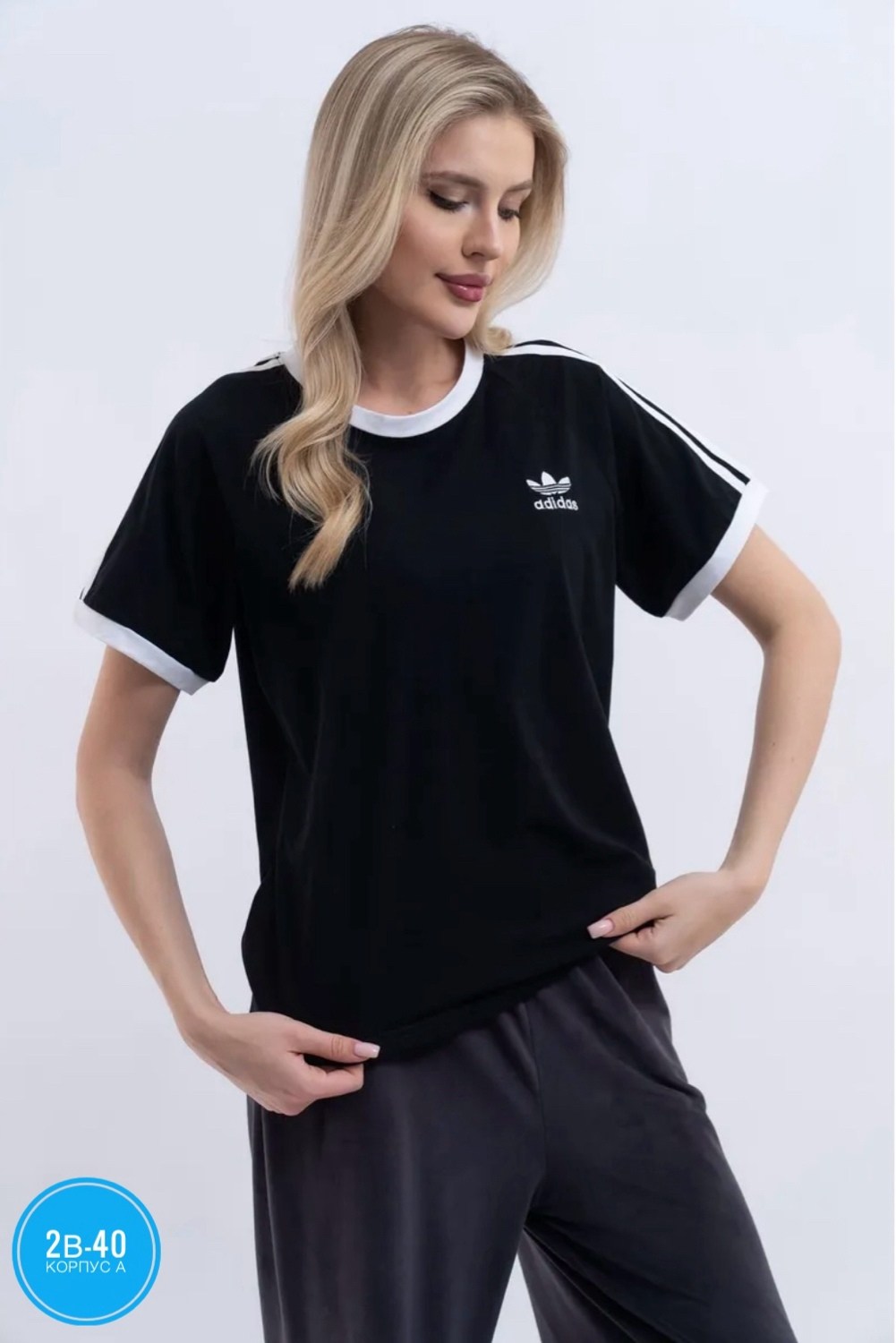 футболка адидас женская черная,женская футболка adidas originals,черная футболка с 3 полосками adidas originals,adidas originals adidas,adidas originals 3