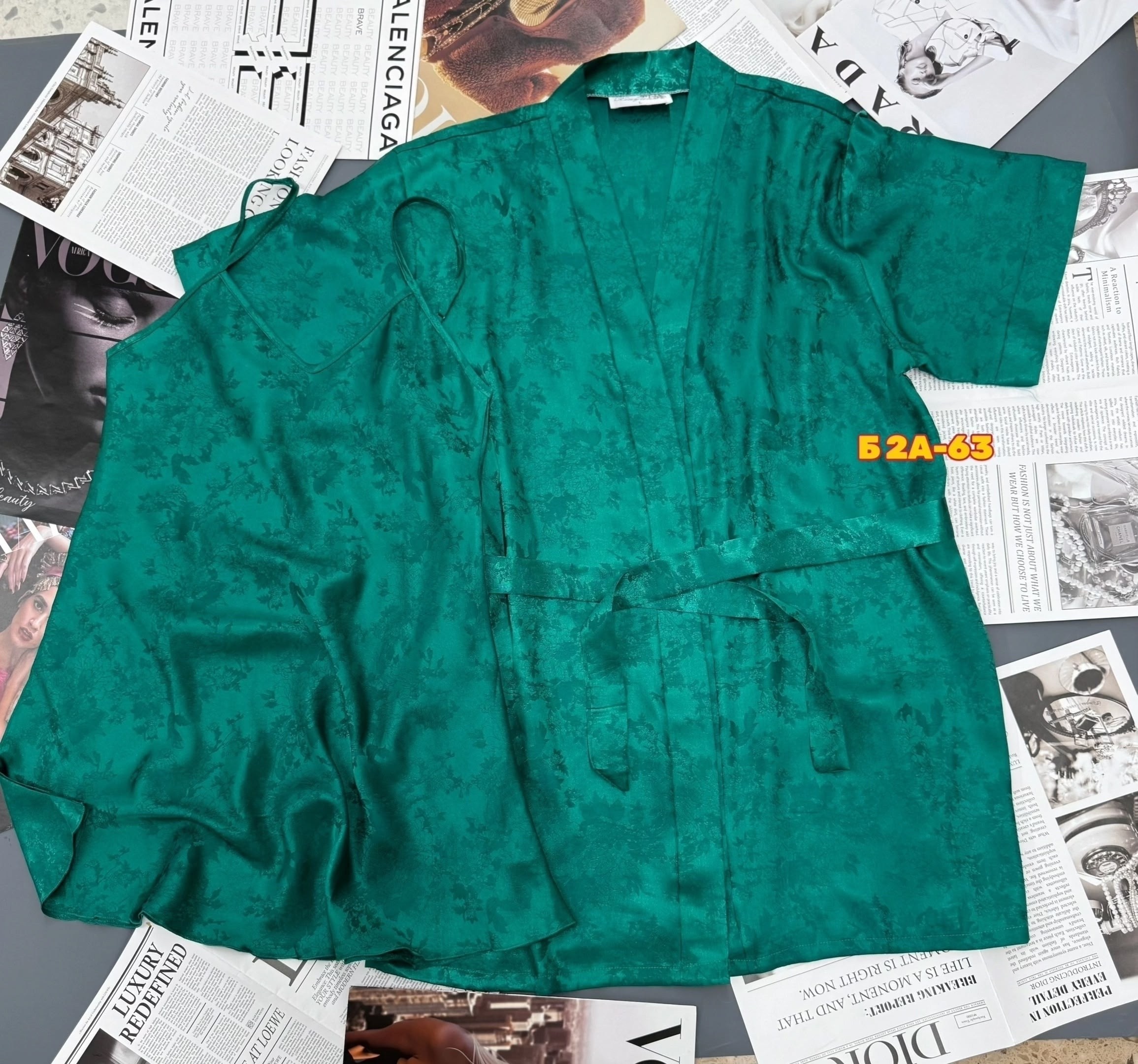 шелковый женский халат,халат домашний шелковый,атласный халат женский,атласный халат,кимоно mia-mella 8733 "julia"