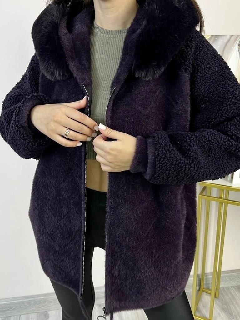 пальто барашек,кардиган альпака,кардиган барашек,женская верхняя одежда больших размеров,куртка из альпаки женская