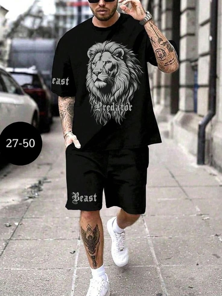 мужская футболка с принтом черепа,шорты мужские с принтом,модная уличная одежда,мужская мода,модные мужские футболки