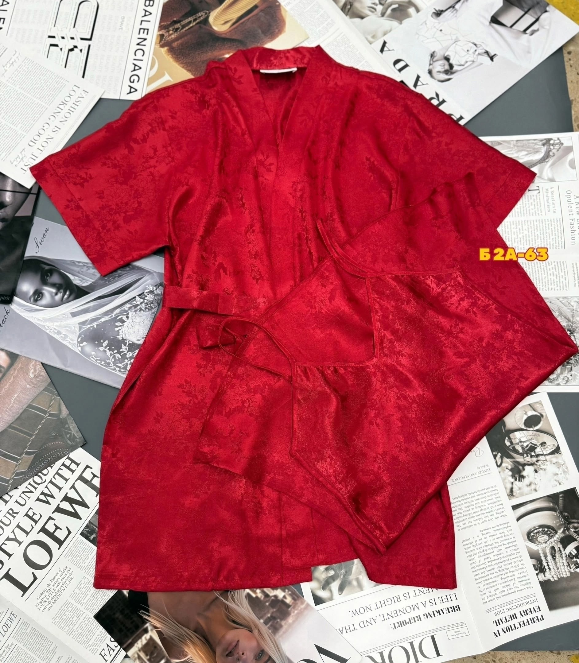 шелковый женский халат,халат домашний шелковый,атласный халат женский,атласный халат,кимоно mia-mella 8733 "julia"