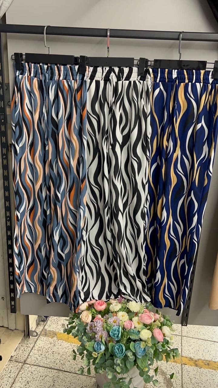 юбка стильная,штаны широкие с принтом,широкие брюки,юбка женская,юбка