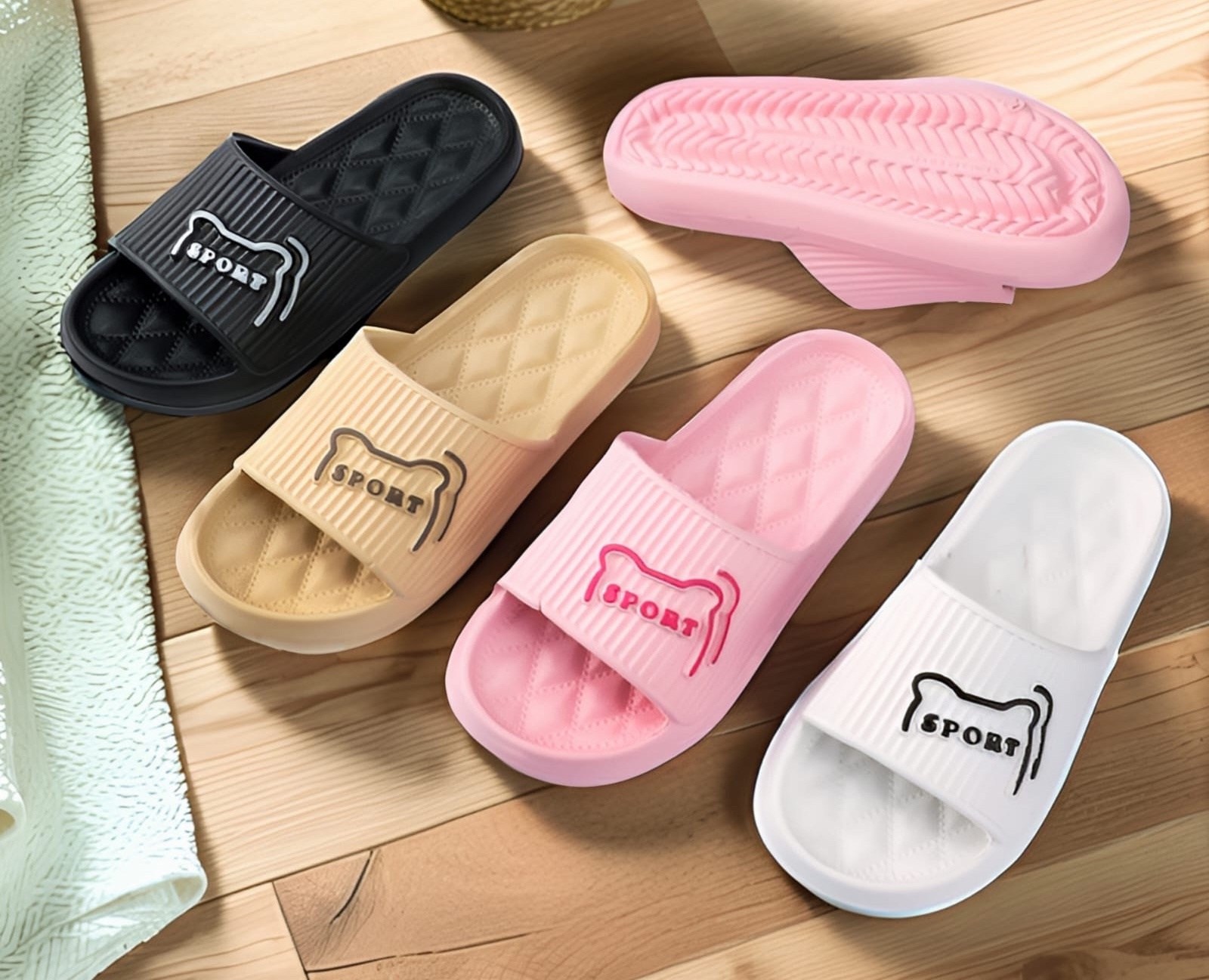 тапочки женские летние,женские тапочки,домашние тапочки женские,шлепанцы женские,сланцы для кота