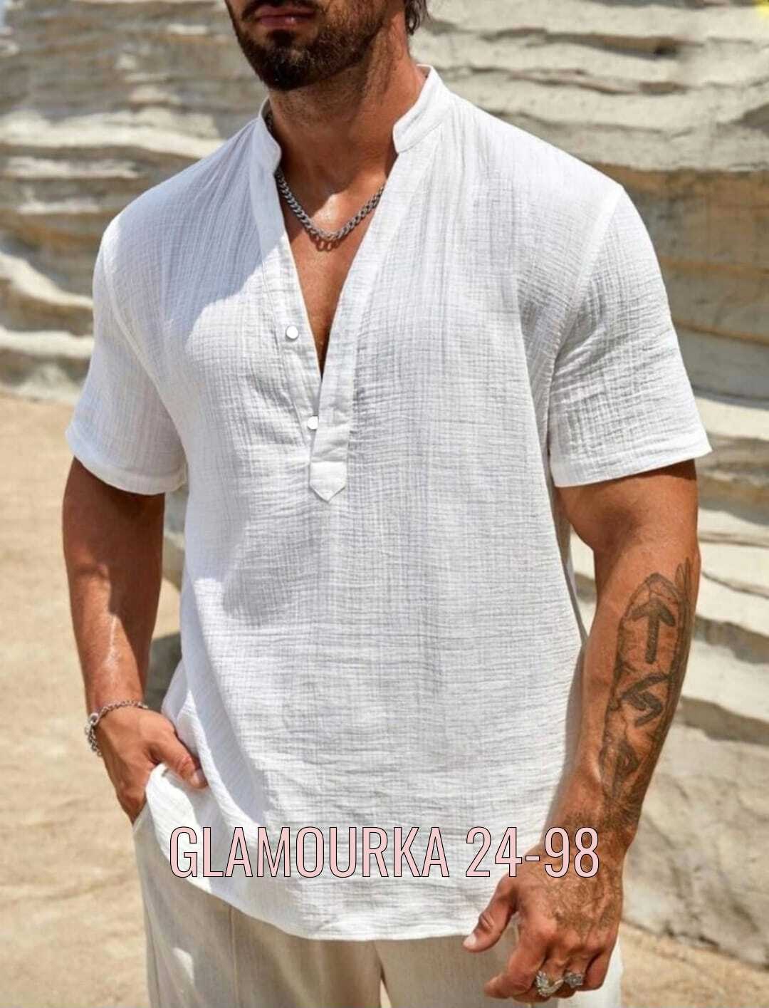 рубашка льняная мужская,летняя мужская рубашка,мужская повседневная рубашка,повседневная рубашка,рубашка пляжная