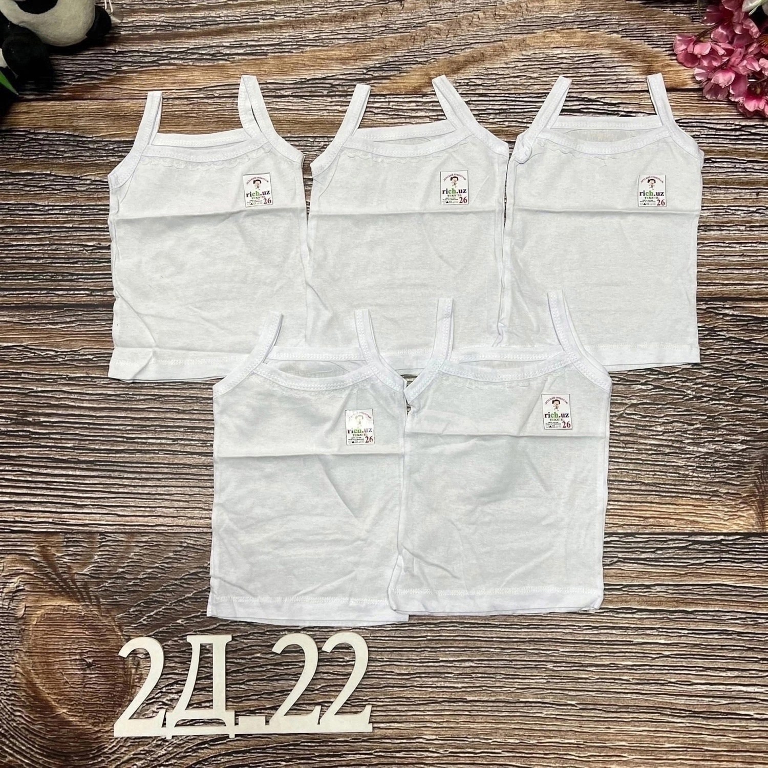 майки 5 шт,детское белье,майки детские,майка детская,майка бельевая для девочек