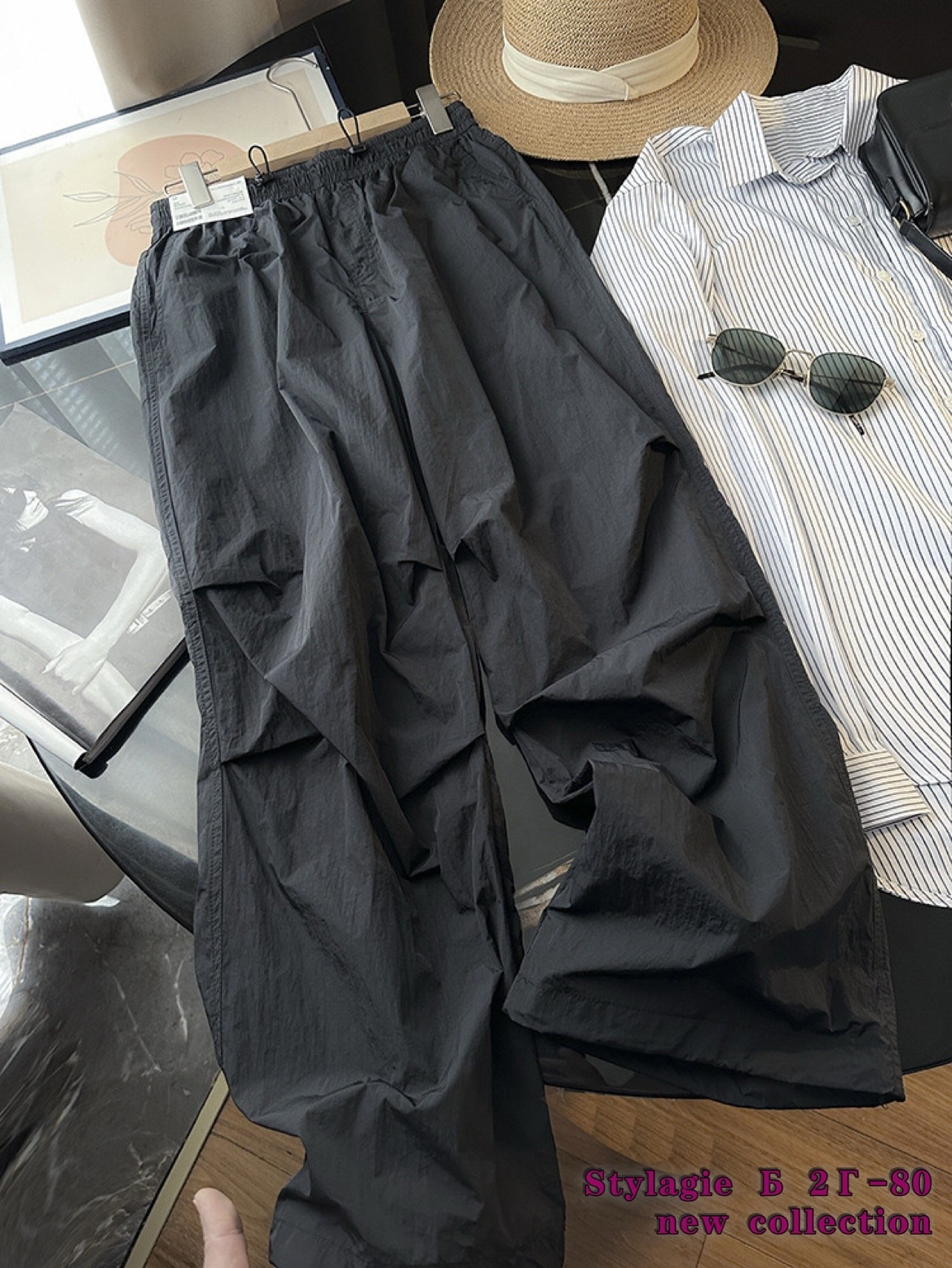 широкие брюки карго,брюки карго модные,брюки карго женские,широкие брюки,брюки с широкими штанинами