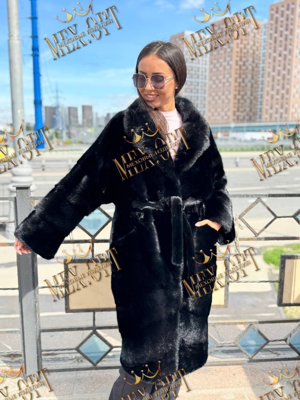 шубы норковые,норковая шуба с английским воротником,шуба из норки,черная норковая шуба,черная шуба