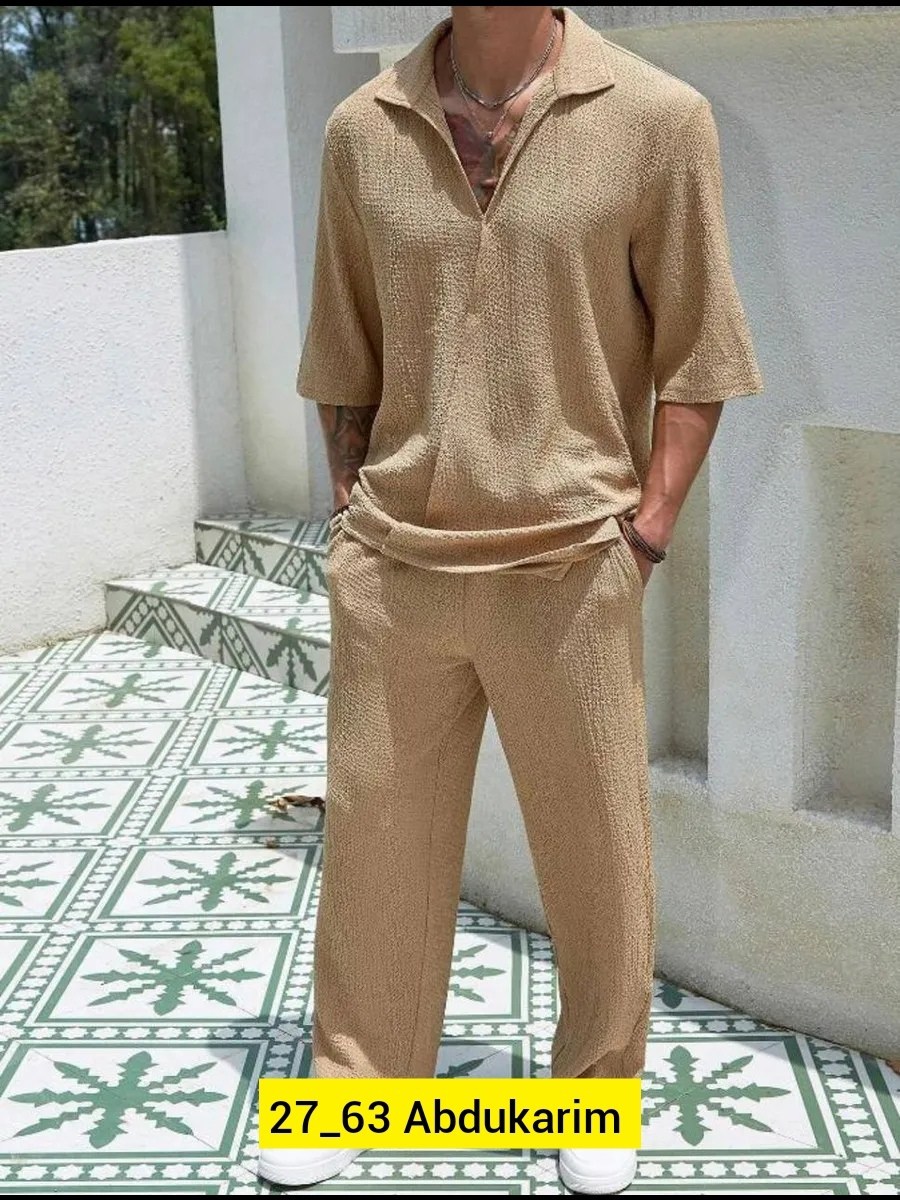 пижама мужская с брюками хлопок,мужской летний костюм,мужской повседневный костюм,модные костюмы,костюм повседневный