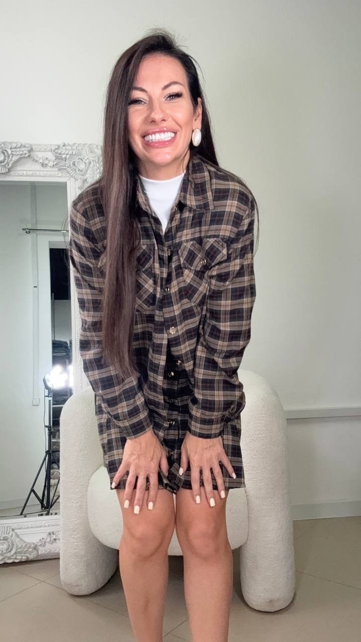 платье рубашка теплое в клетку,платье рубашка в клетку,удлиненная рубашка в клетку,платье в клетку,женское платье в клетку