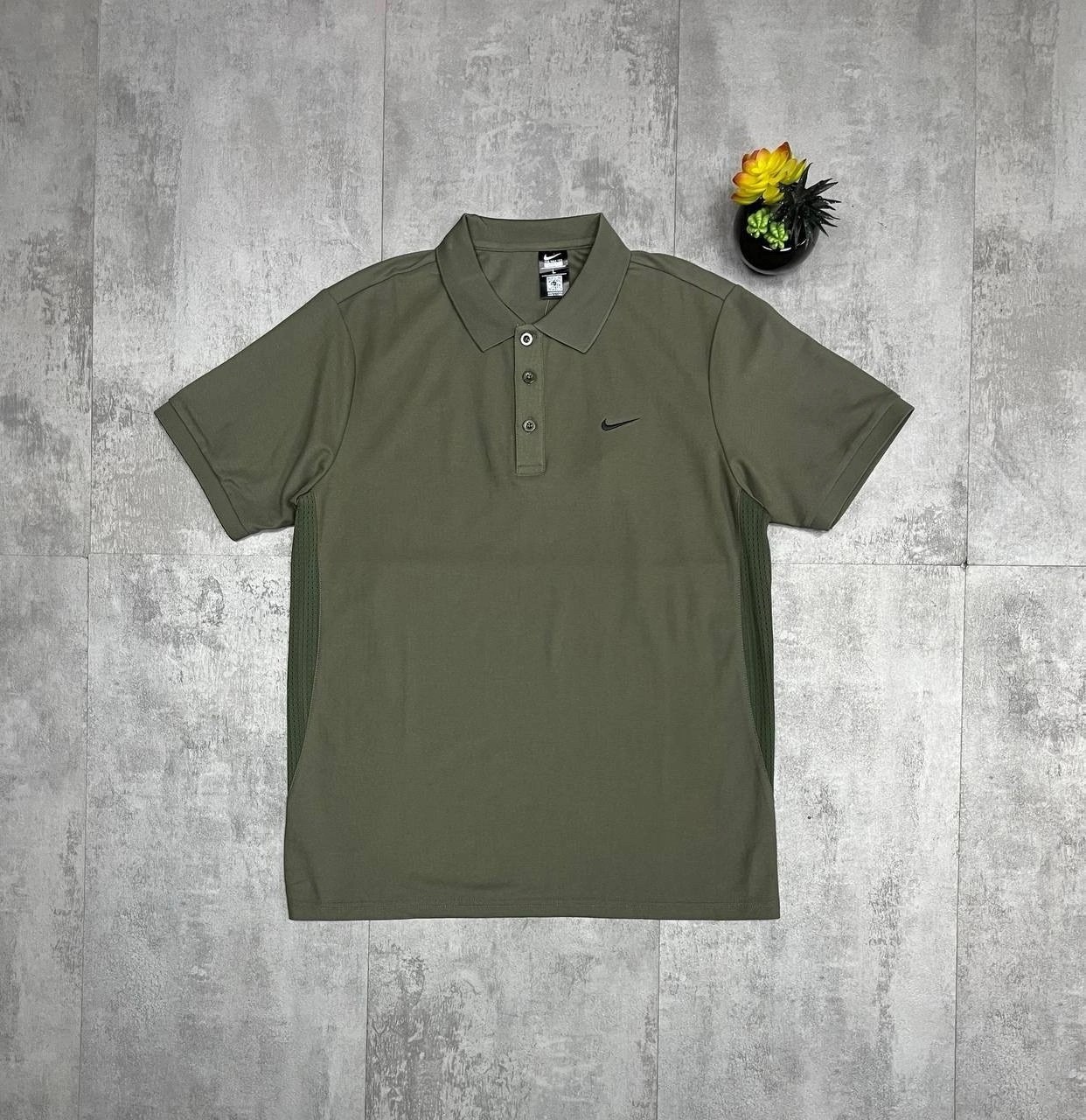 поло nike dri fit,nike green,мужской футболка,поло nike