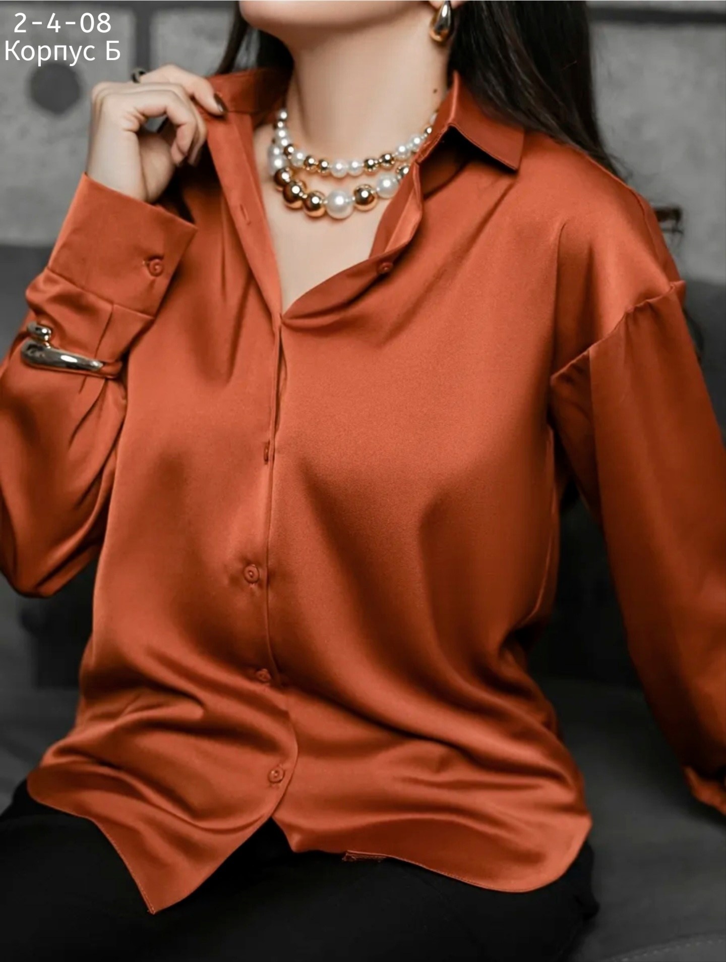 фуксия шелковая рубашка,женская блузка,рубашка фуксия,рубашка женская,женская блуза