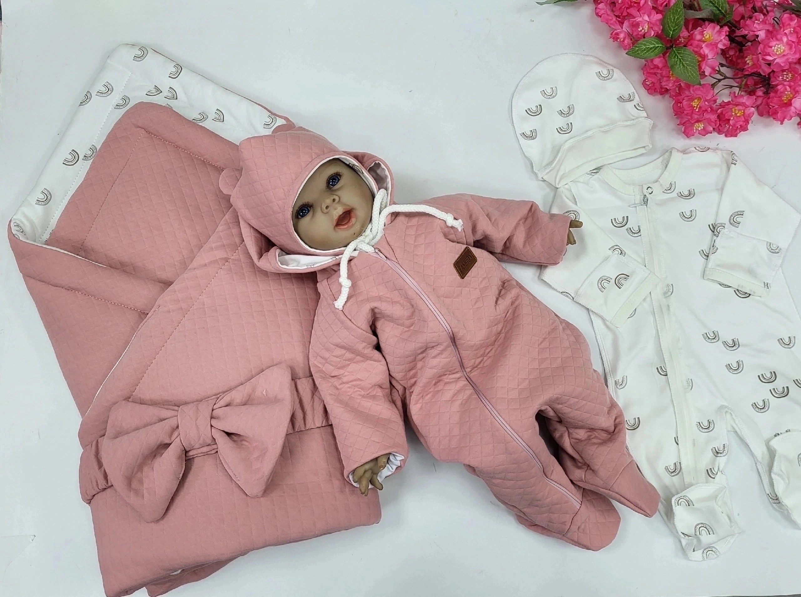 комплект на выписку,одежда для новорожденного,конверт на выписку,набор на выписку,комплект на выписку лето