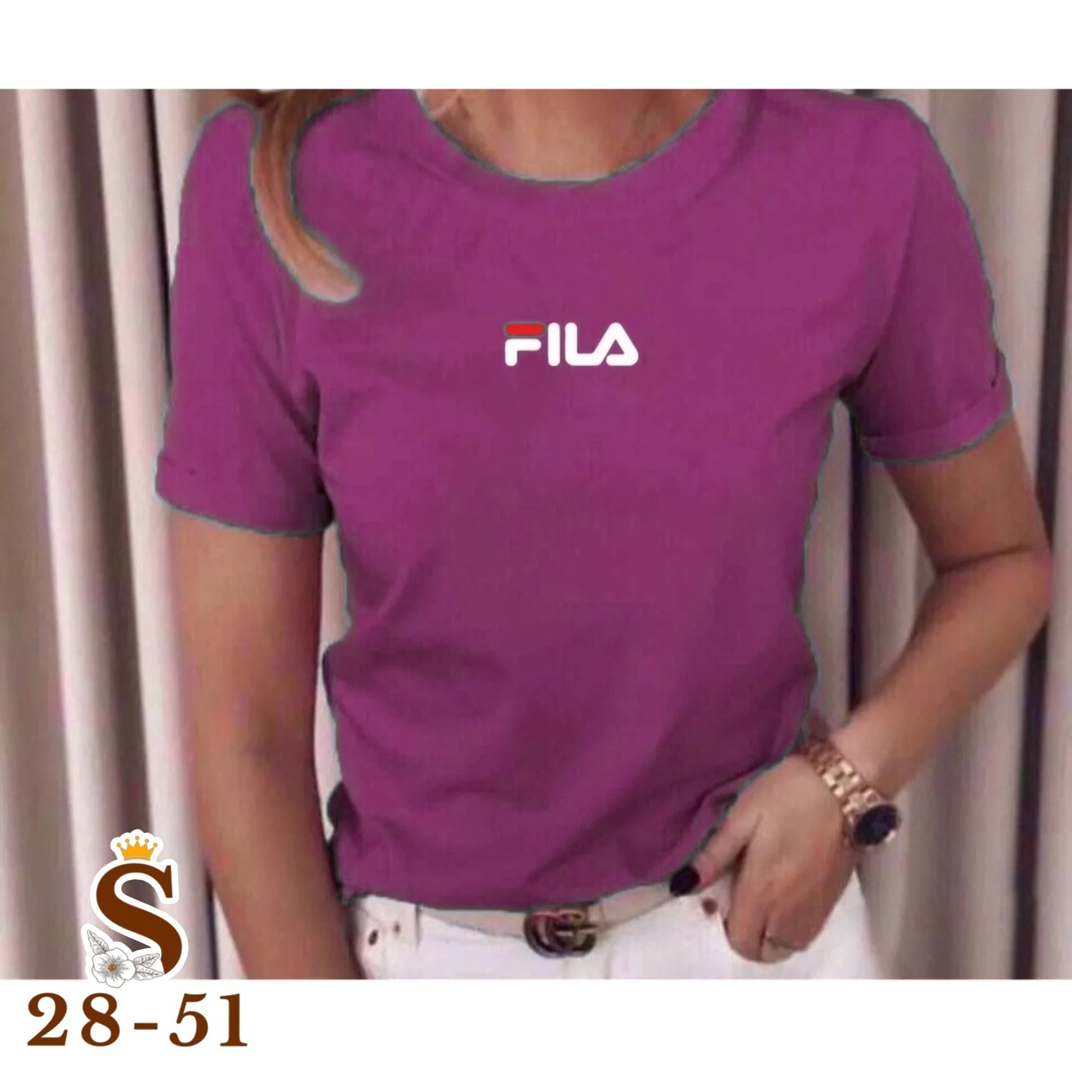футболки женская,женская повседневная футболка,футболка женская fila,футболка женская 2025,футболки поло женские
