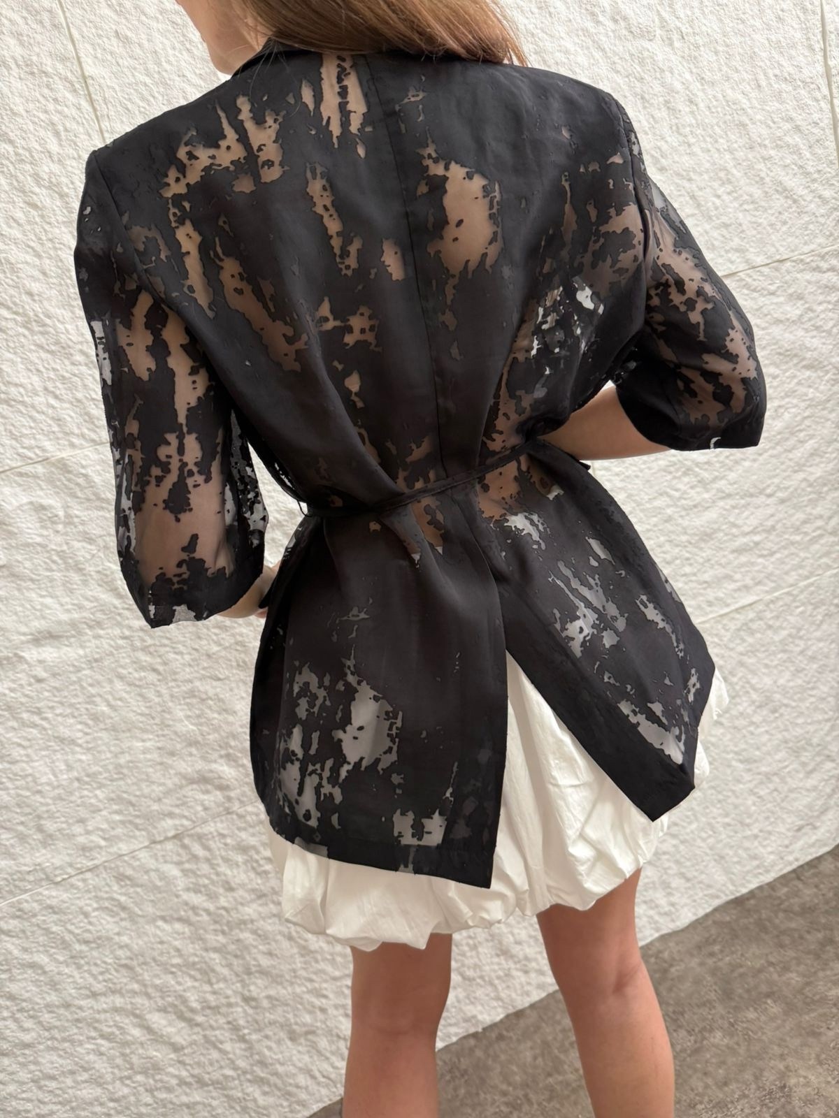 жакет из органзы,пиджак из органзы,жакет,костюмы женские,жакет женские