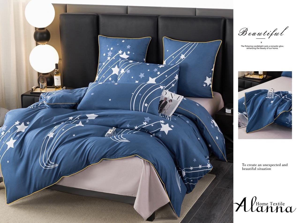 комплект постельного белья alanna,комплект постельное бельё,комплект постельного белья сатин евро,комплект постельного белья семейный сатин,постельное белье из сатина