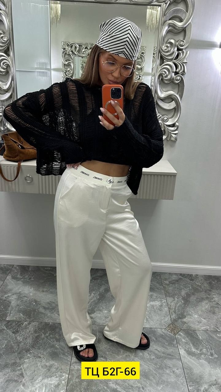 белые брюки женские,брюки модные,женские брюки,женские брюки палаццо,брюки палаццо