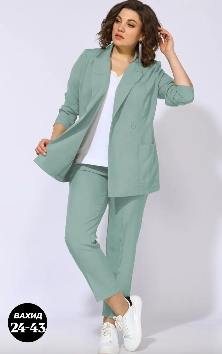 женские брючные костюмы,женские костюмы,костюм женский синий,комплект брючный anastasia 549,брючные костюмы для женщин