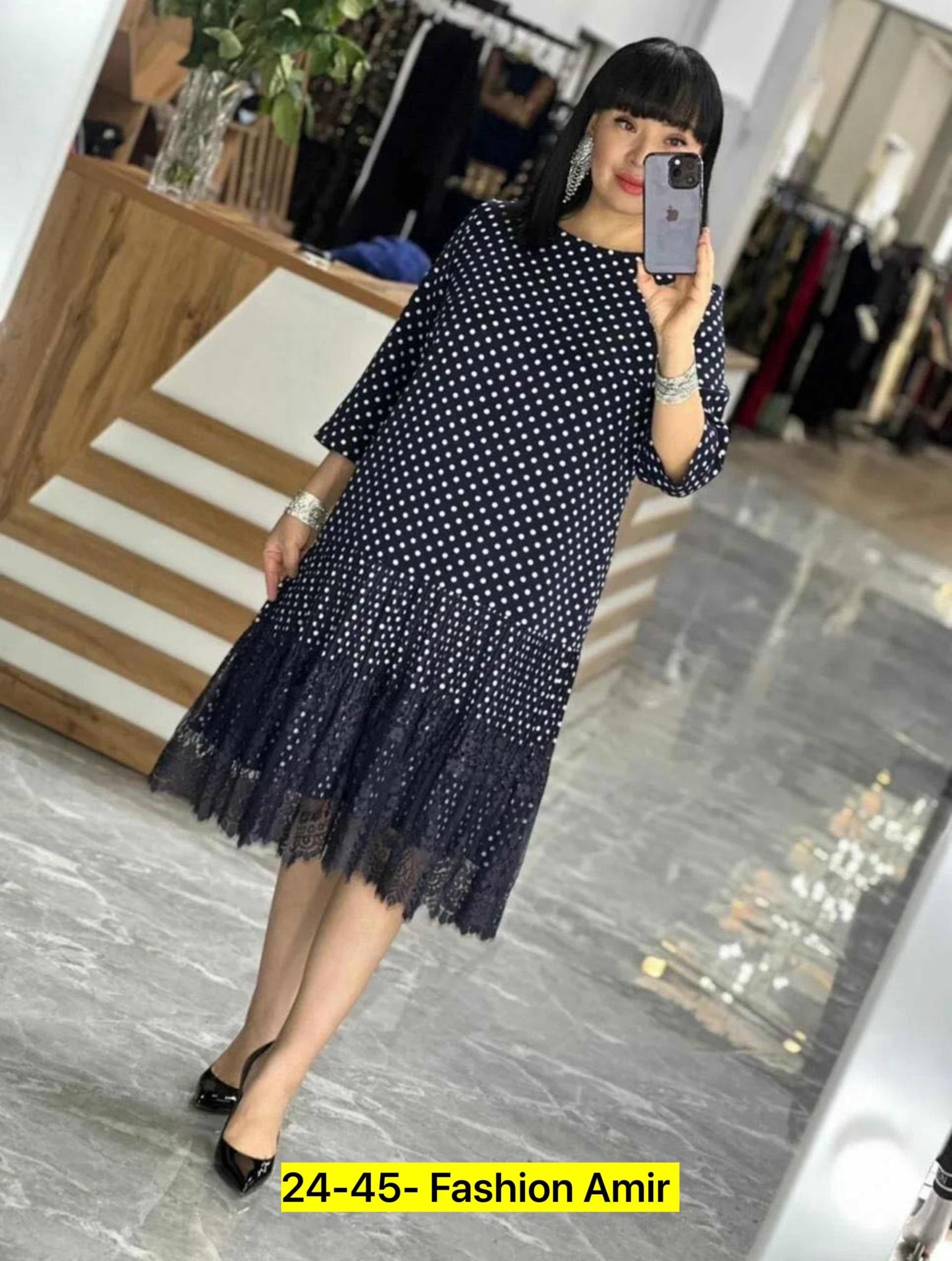 платье 👗,женская платья,женское платье в горошек,модное платье,платье широкое