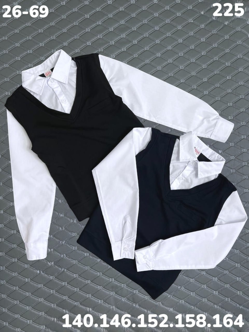 рубашка обманка школьная,школьная форма,одежда для школьников,школьная одежда,рубашка обманка