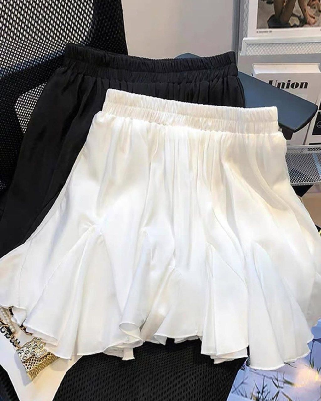 юбка,юбка с оборками,юбка шифон,женская юбка,юбка свободная