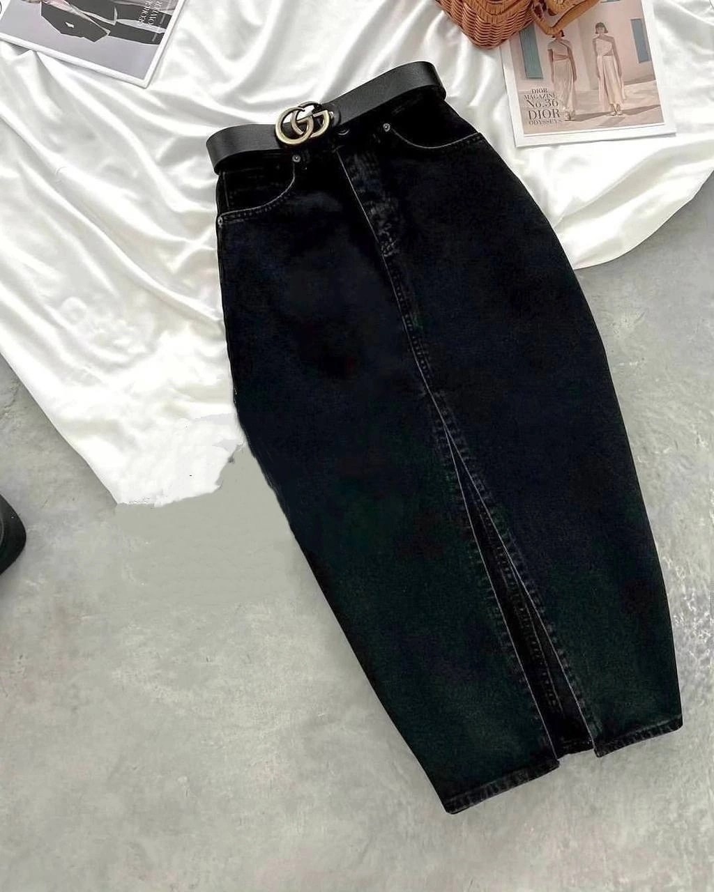 юбка джинсовая,женская юбка,юбка джинс,стильная юбка,юбка длинная джинсовая