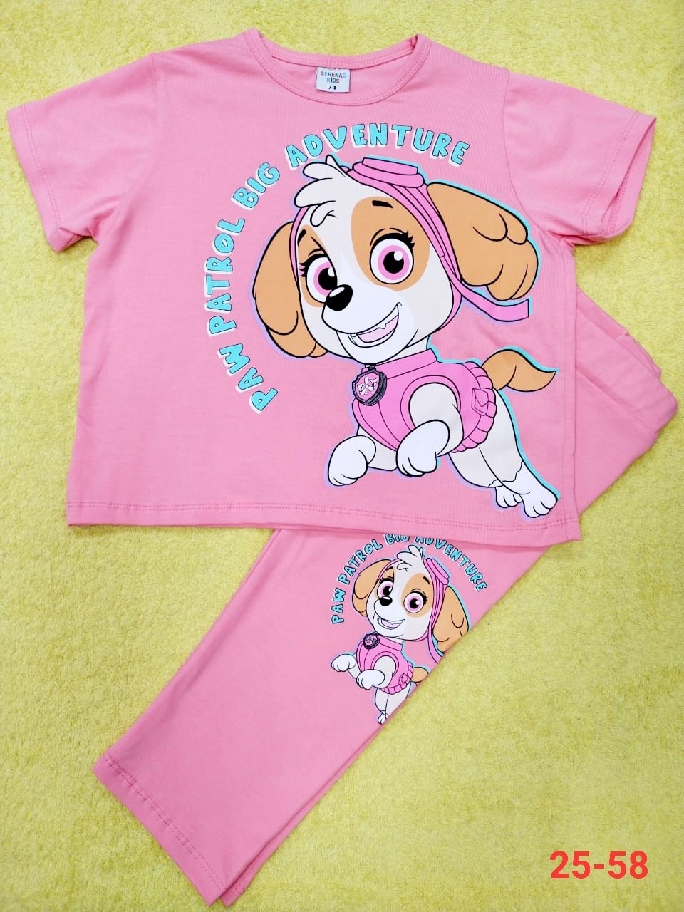 пижама щенячий патруль для девочки,пижама для девочек,пижама скай щенячий патруль,пижама paw patrol,комплект пижама