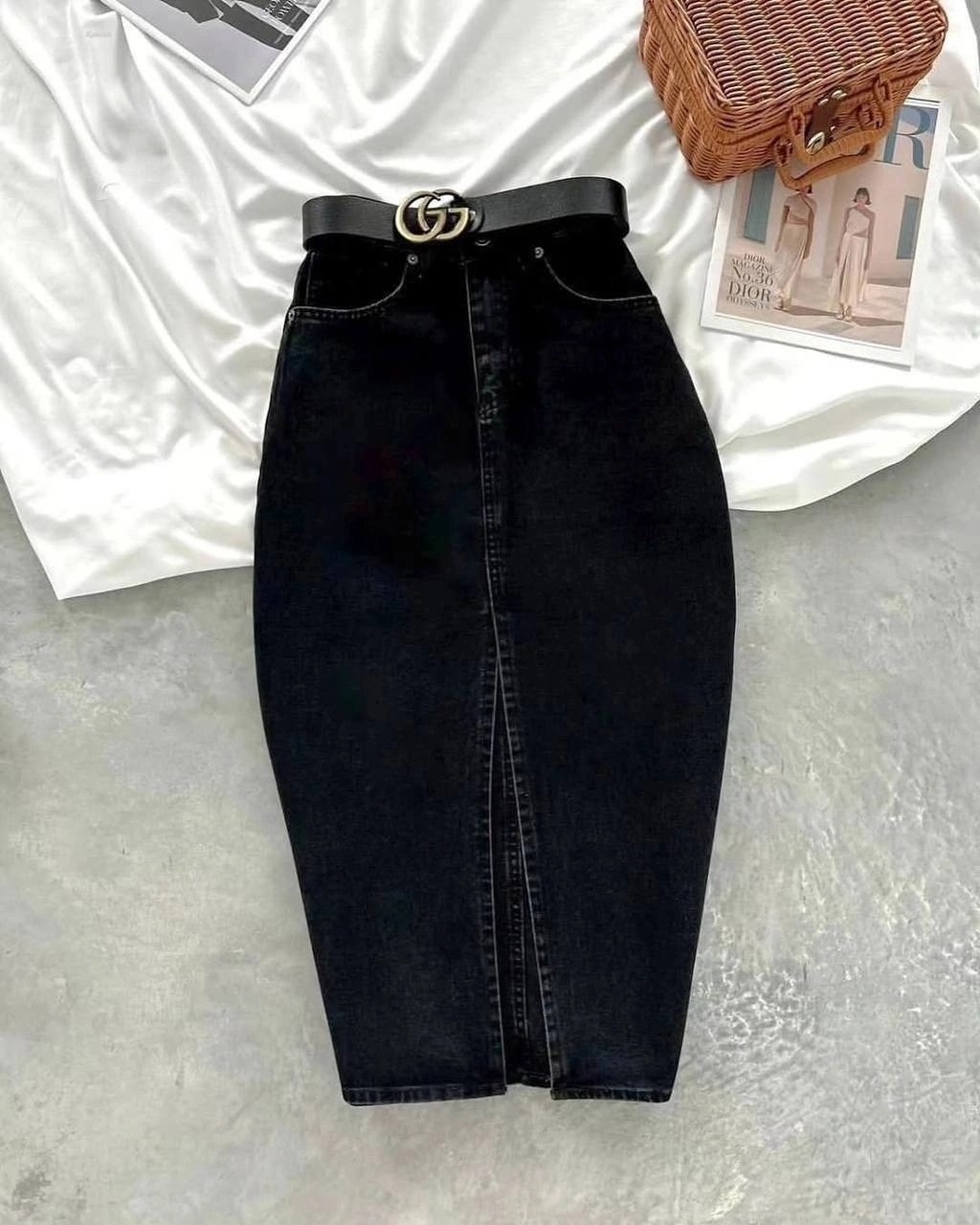 юбка джинсовая,женская юбка,юбка джинс,стильная юбка,юбка длинная джинсовая