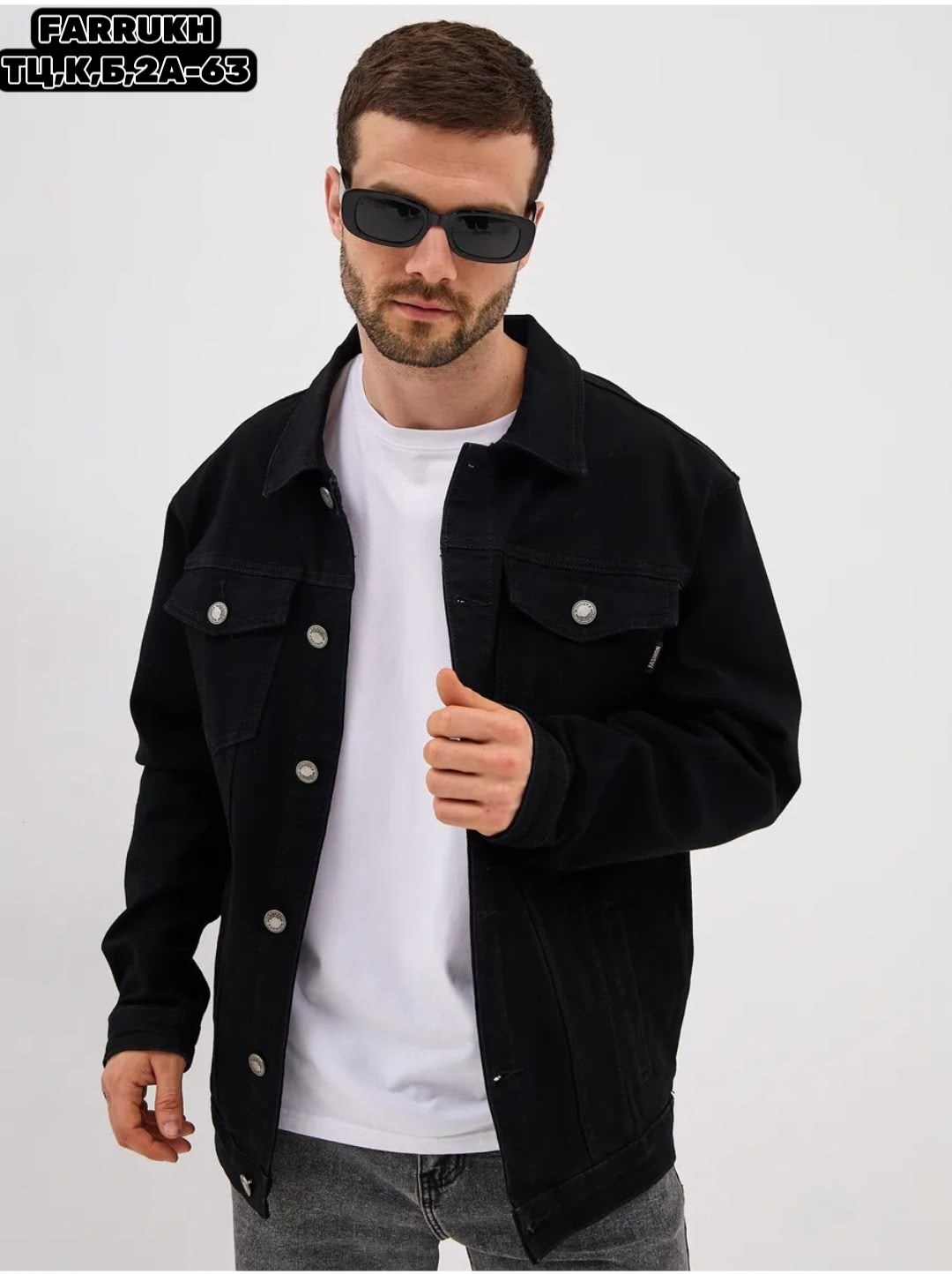 мужская джинсовая куртка,джинсовая куртка мужская оверсайз базовая,куртка джинсовая,черная джинсовая куртка мужская,джинсовка мужская черная