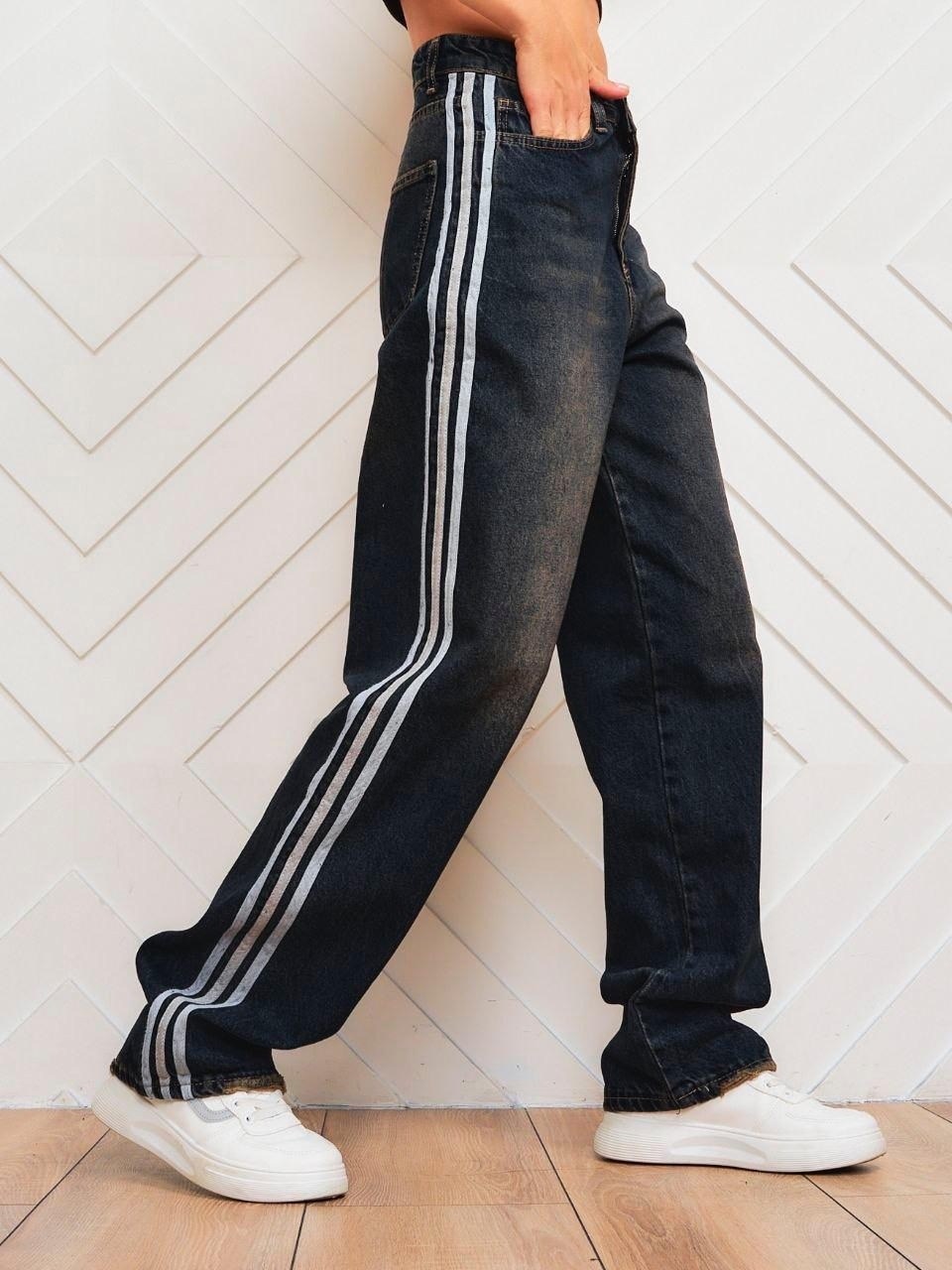 джинсы широкие,джинсы в полоску,джинсовые брюки,женские широкие джинсы,мешковатые джинсы