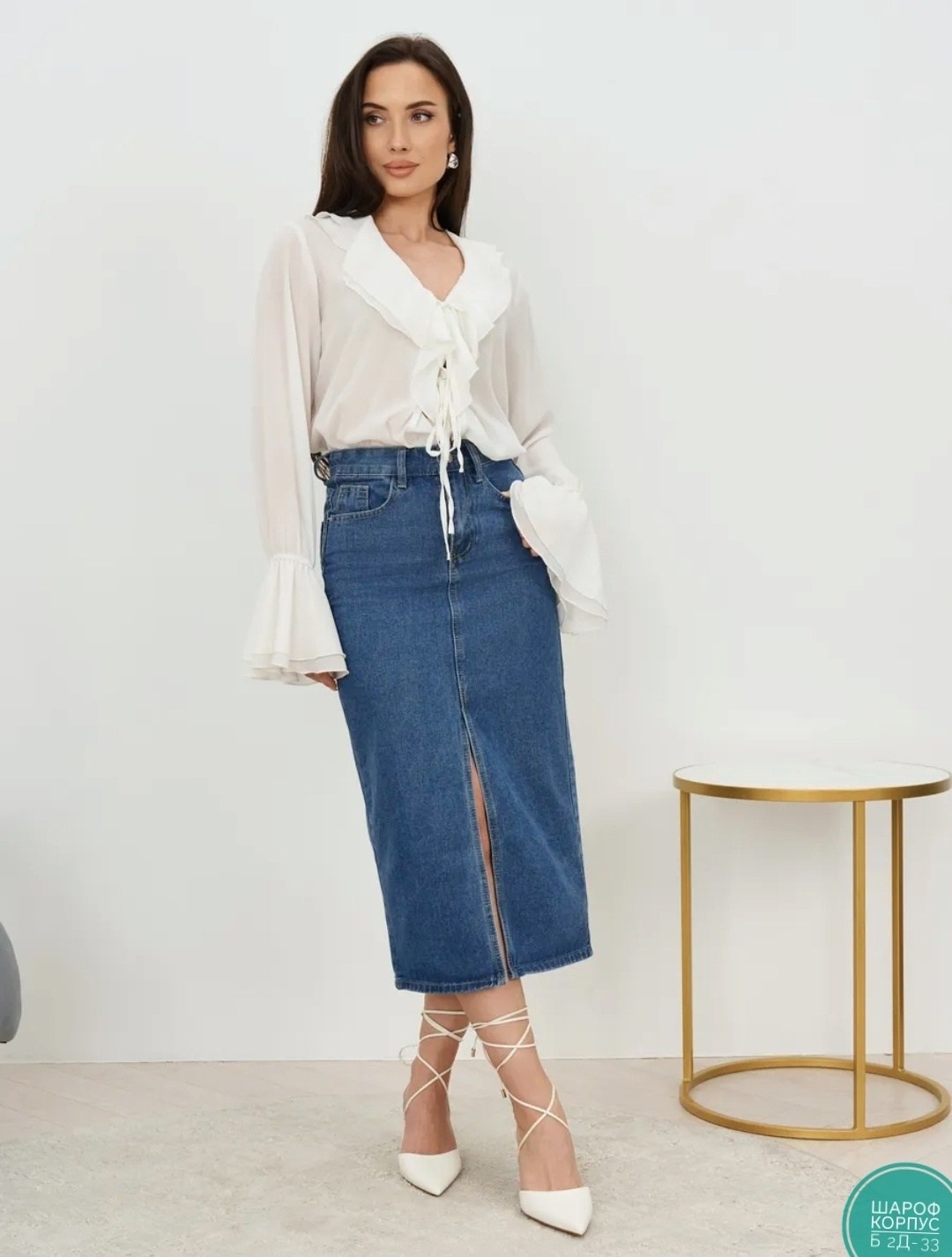 юбка джинсовая,юбки джинсовые миди,джинсовая юбка миди для невысоких,юбка женская,джинсовая юбка миди с разрезом