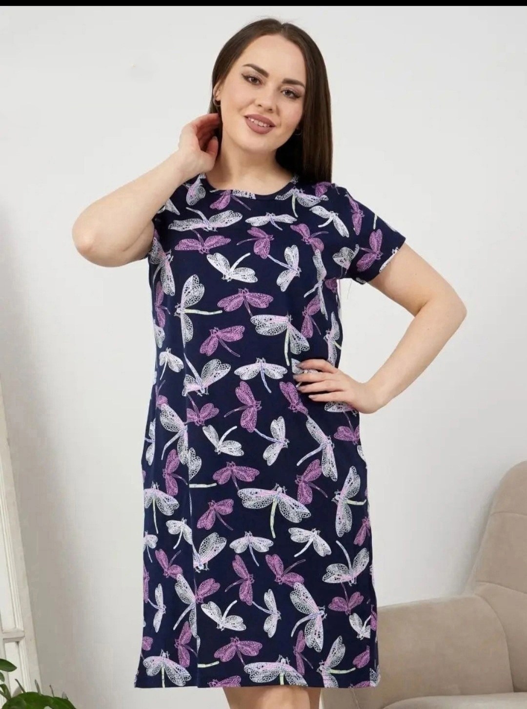 халат женский,туника женская домашняя,платье женская,туника женская,платье домашнее женское