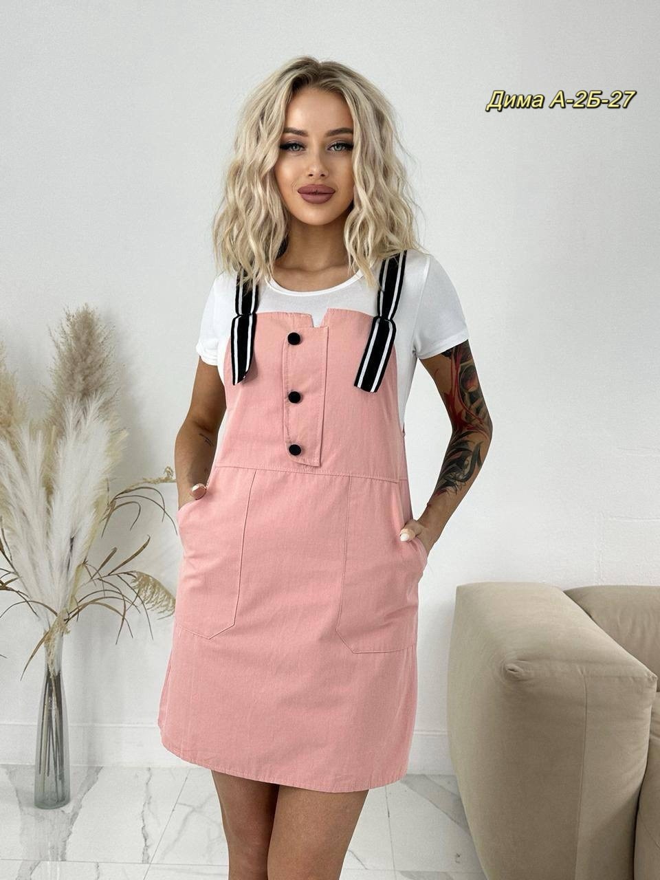 женские сарафаны,сарафан,сарафан двойка,сарафан хлопок,сарафан с майкой