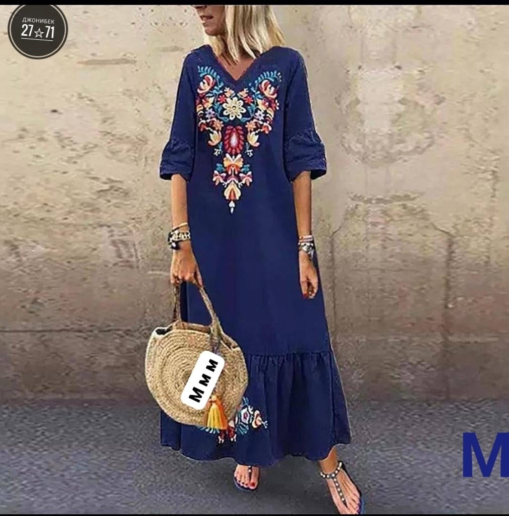 стильное платье,модное платье,платье в стиле бохо,повседневные платья,женские длинные платья