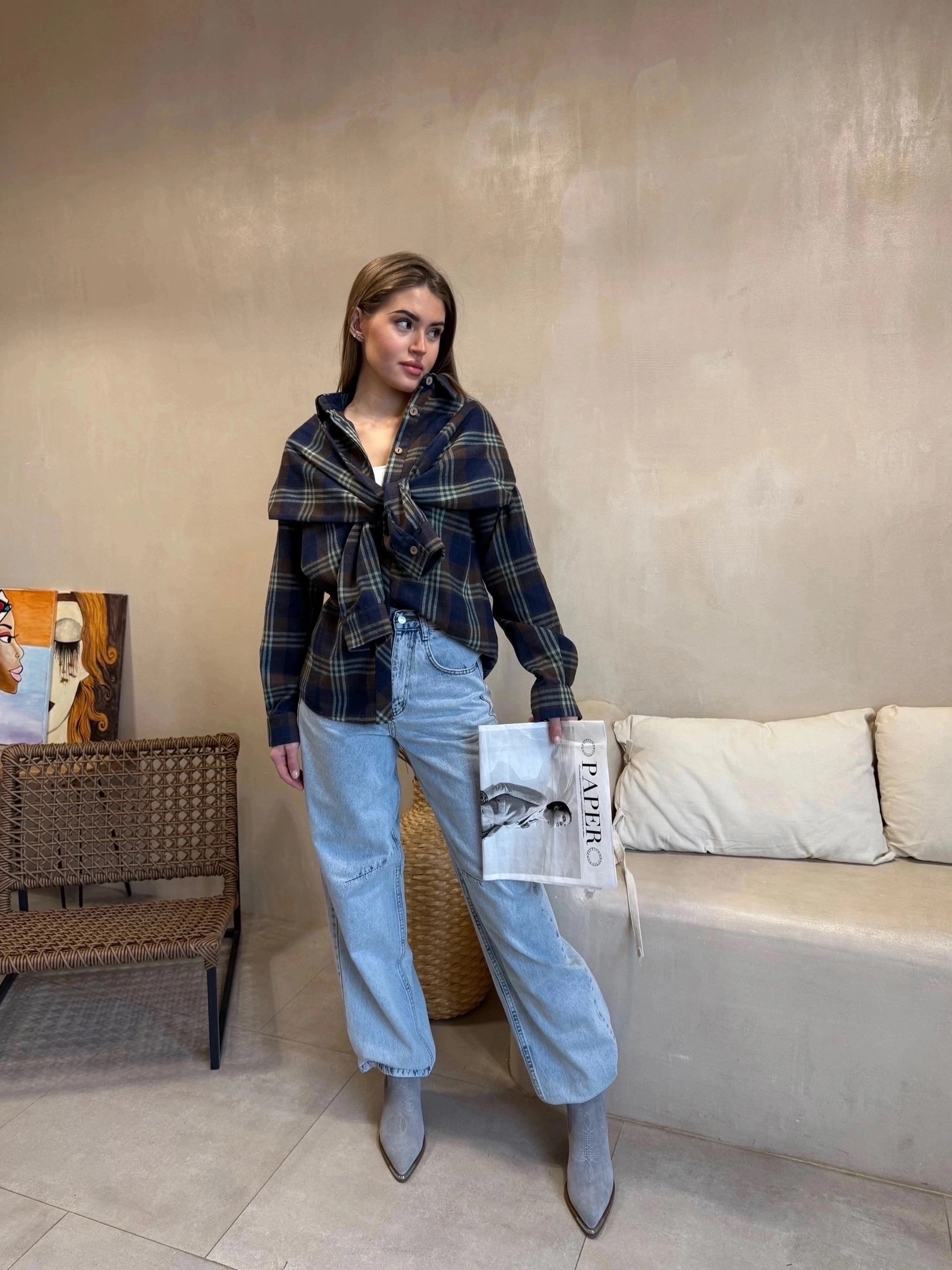 рубашка в клетку женская,рубашка в клетку,рубашка женская оверсайз в клетку,рубашка в клетку оверсайз теплая,оверсайз рубашка в клетку