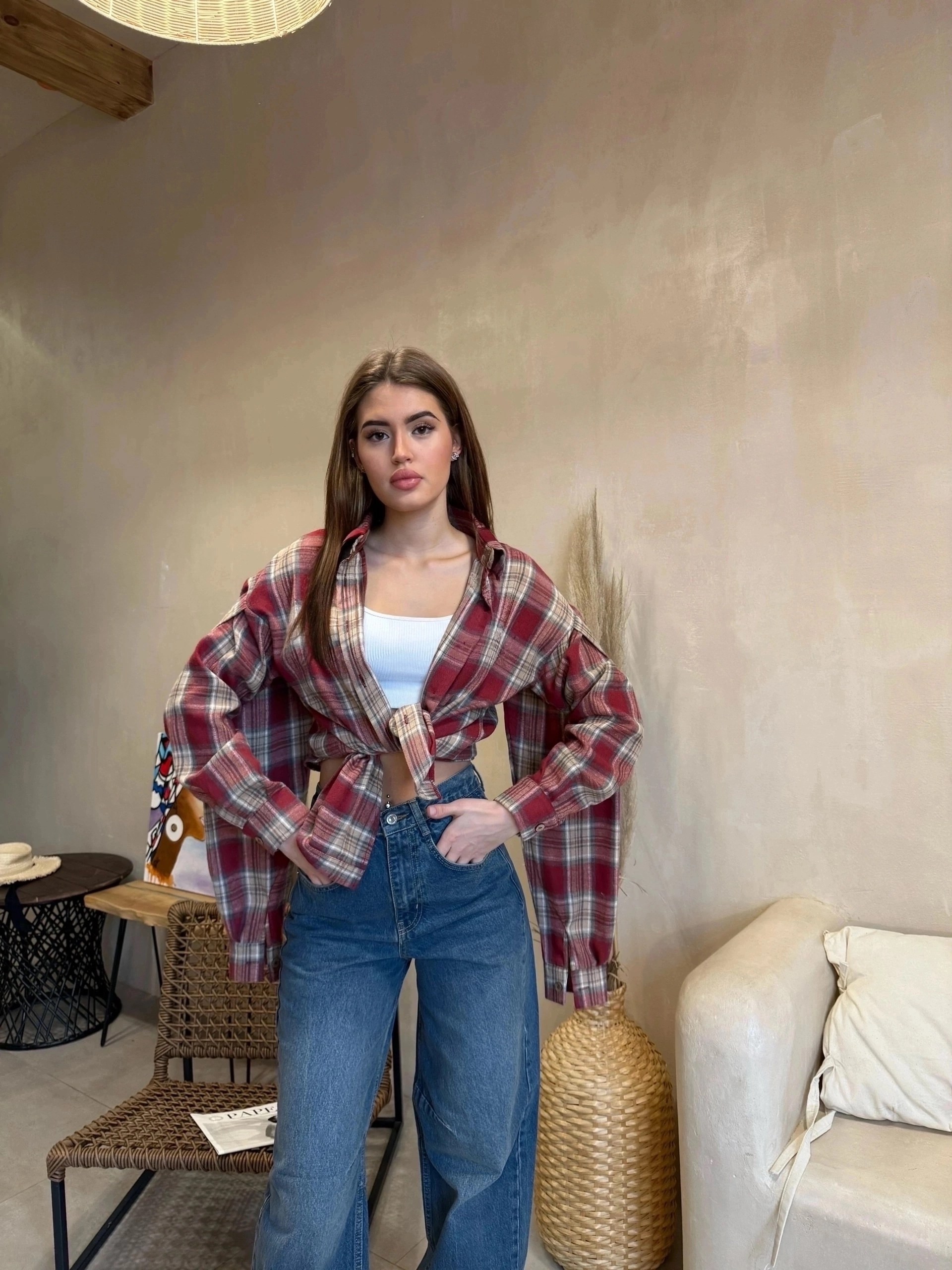 рубашка в клетку женская,рубашка в клетку,рубашка женская оверсайз в клетку,рубашка в клетку оверсайз теплая,оверсайз рубашка в клетку