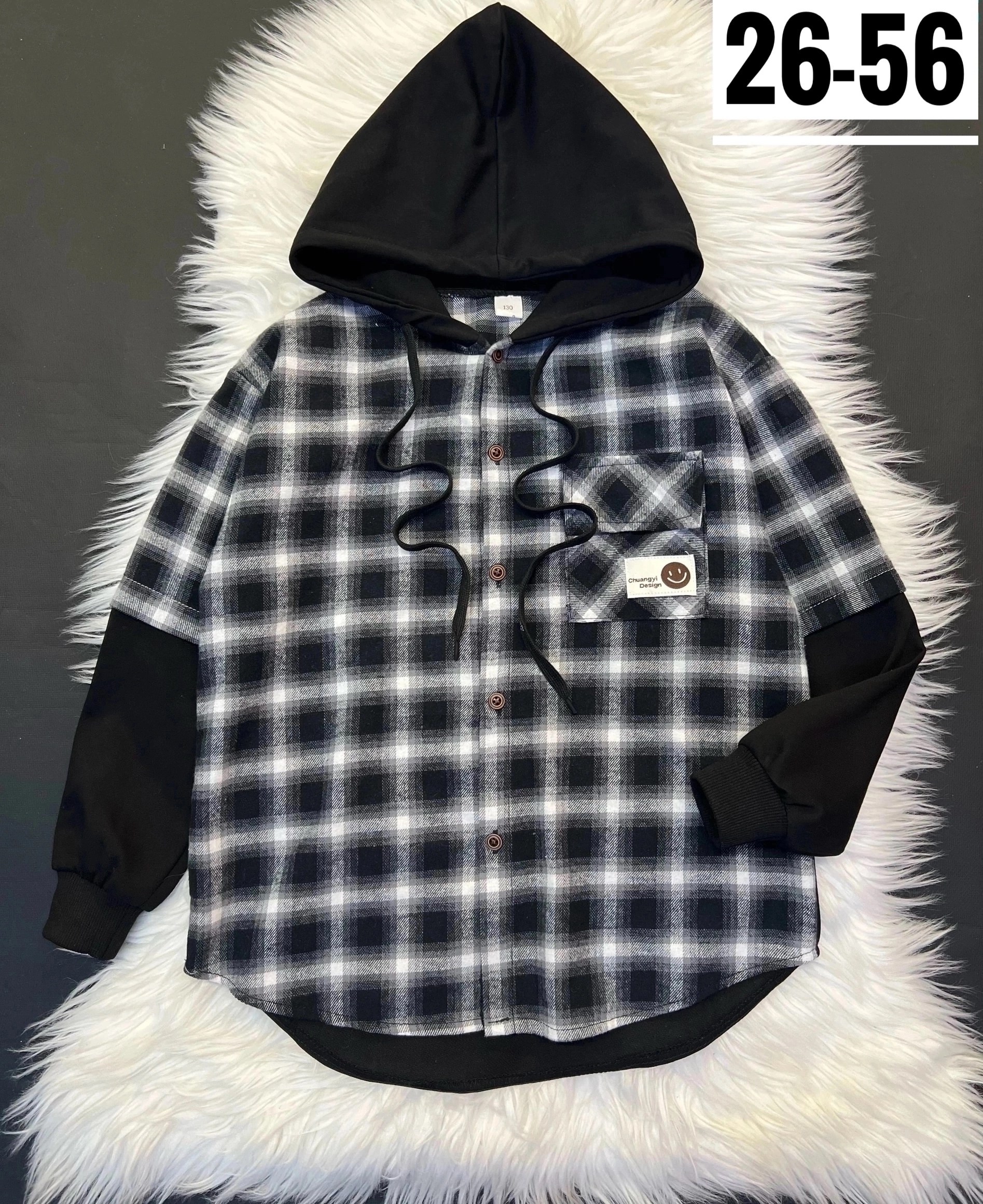 рубашка для мальчика,рубашка с капюшоном,детская рубашка,рубашка с капюшоном для мальчика,рубашка в клетку с капюшоном