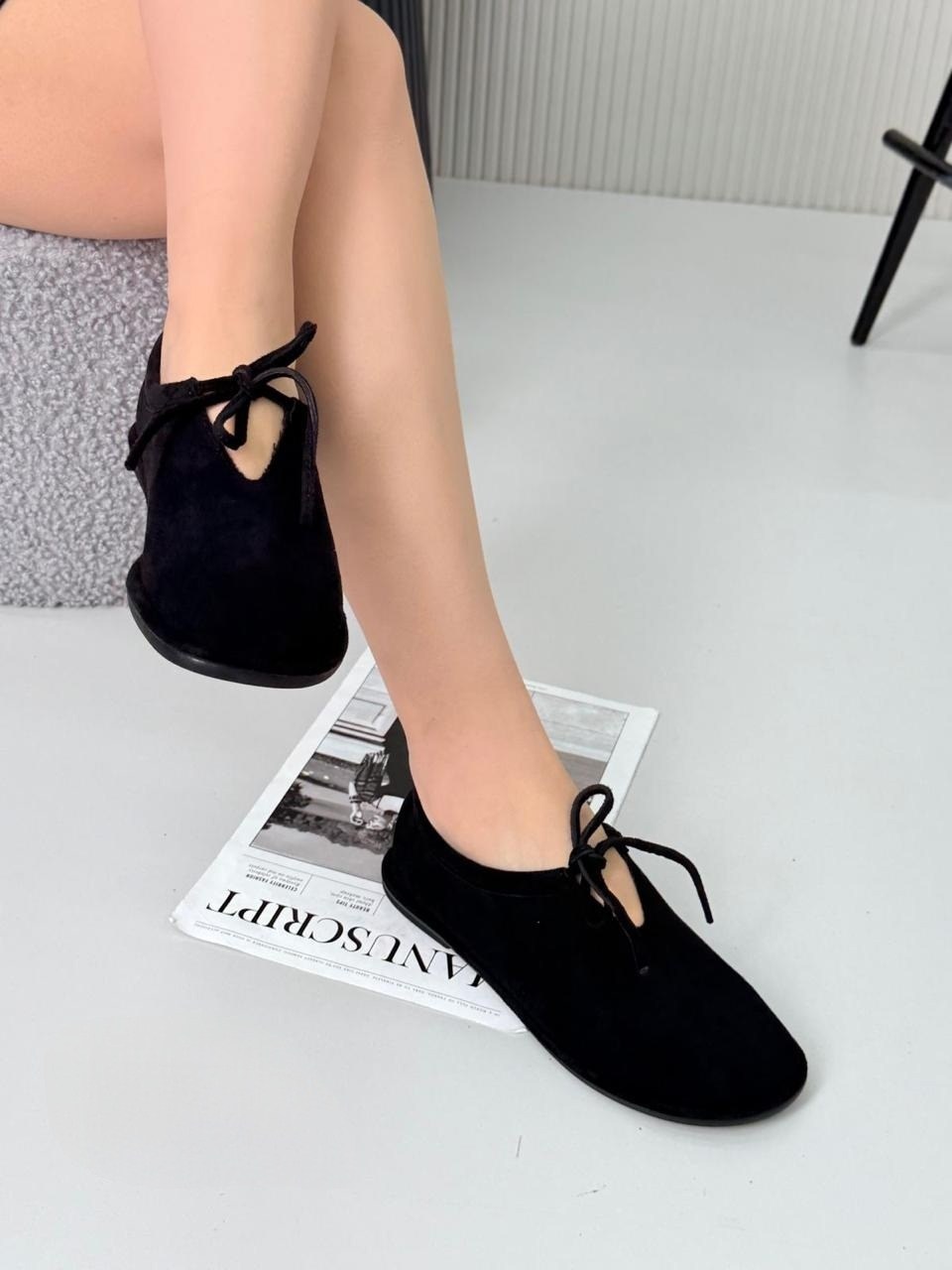 ,женские туфли замшевые на плоской подошве,женские замшевые туфли на шнурках,женская ,женские туфли на плоской подошве