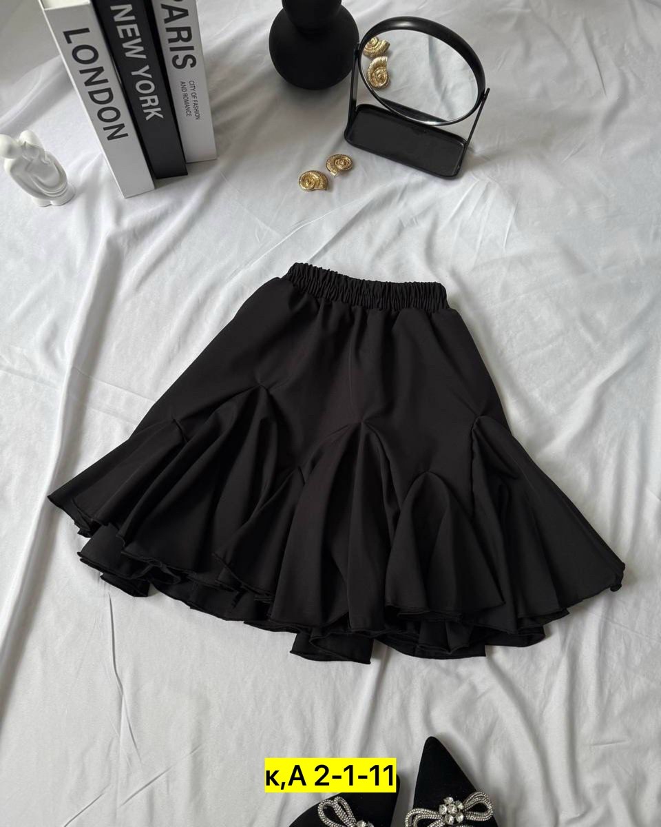 юбка,юбка с оборками,женская юбка,белая юбка,юбка шифон