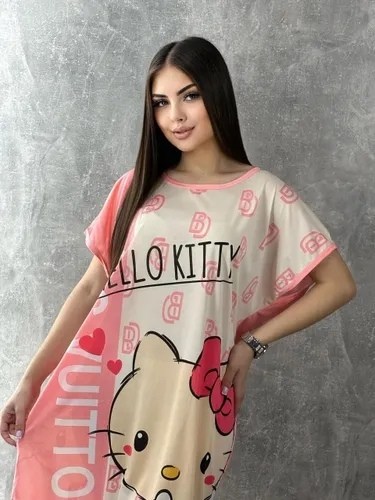 туника женская,платья туники,туника хлопок,домашняя туника,пижама женская